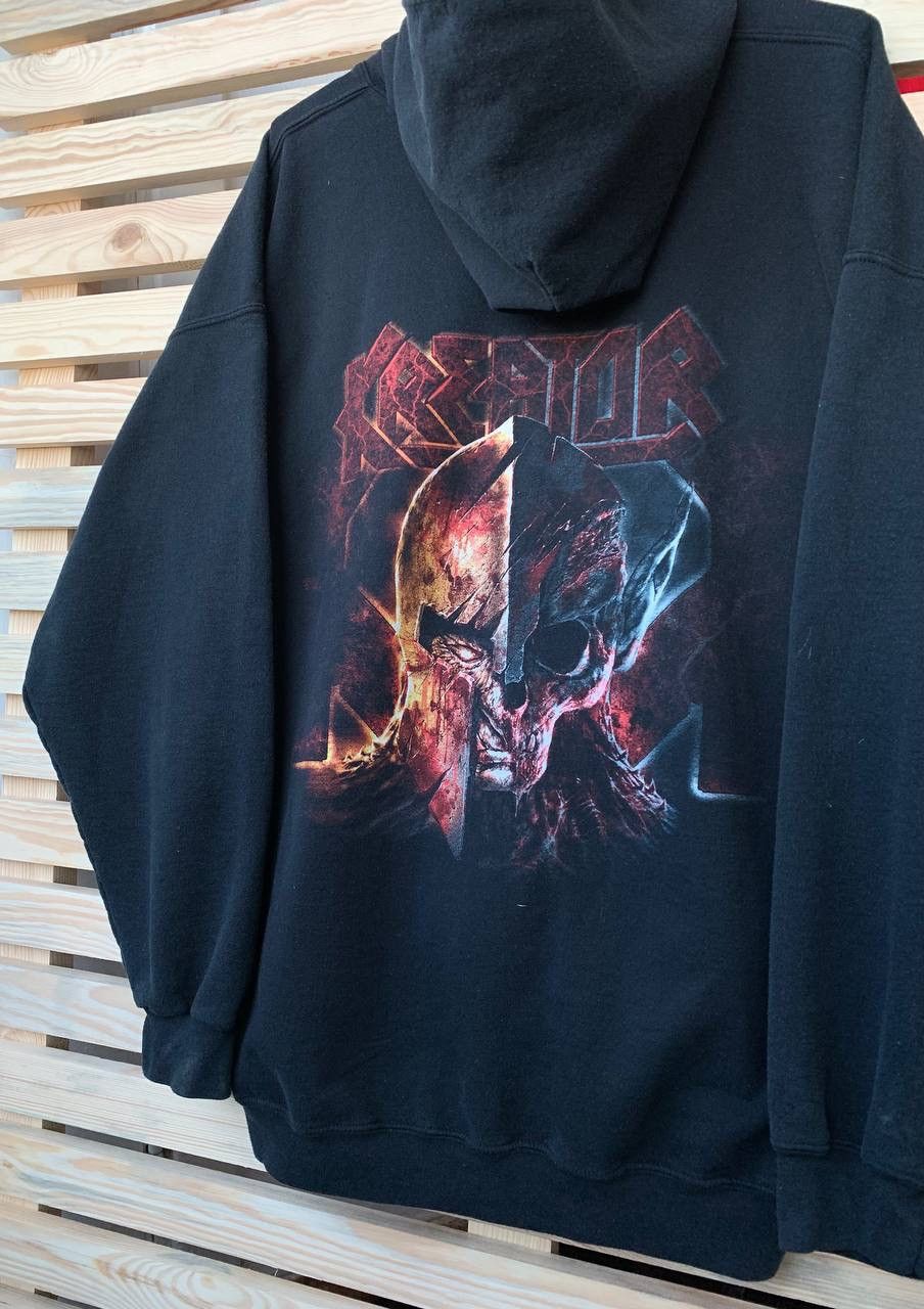 Band Tees × Vintage Vintage Kreator Zip Hoodie Y2K Metal Size US XXL / EU 58 / 5 - 4 Thumbnail