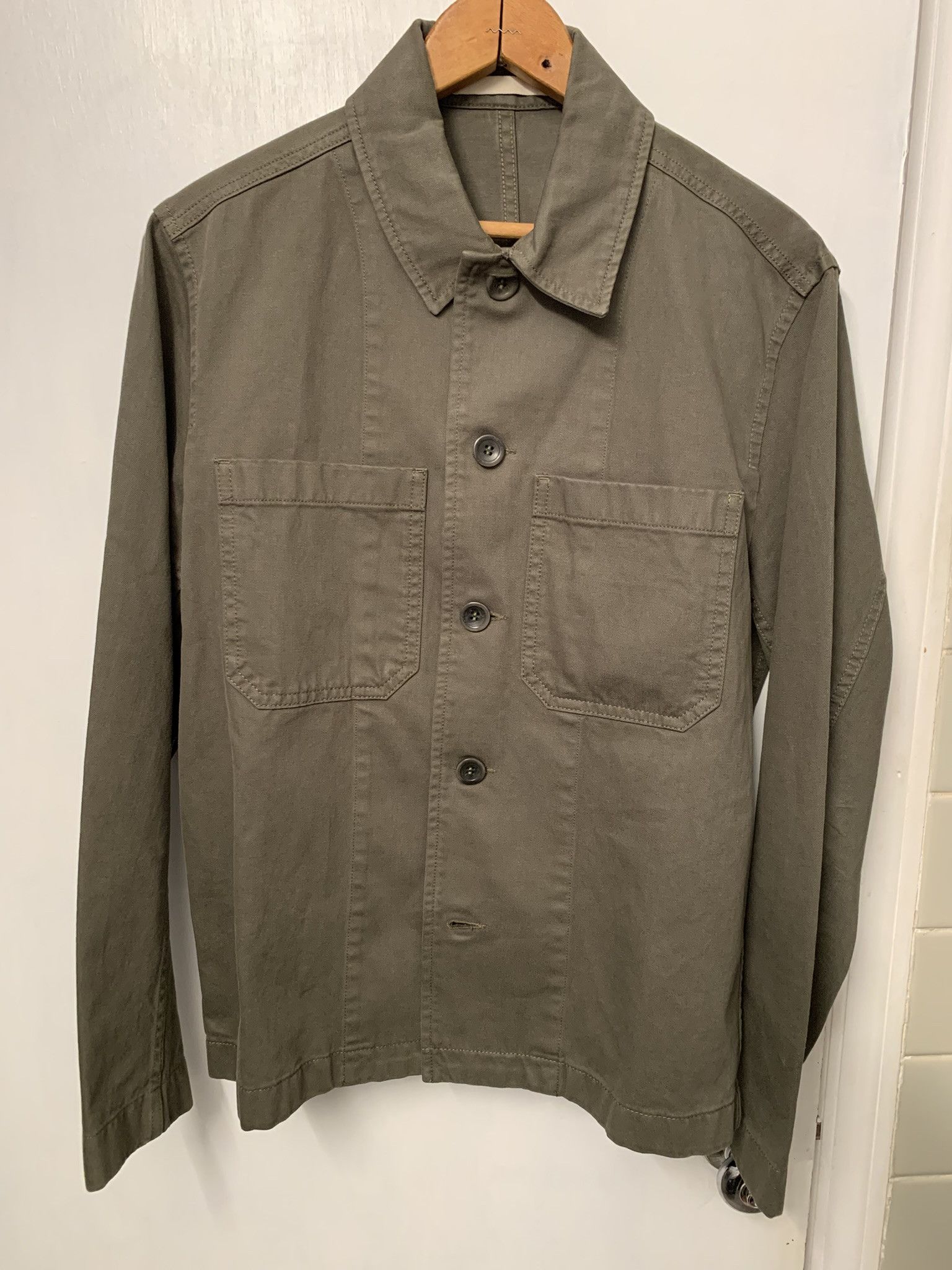Norse Projects Norse Projects Tyga Overshirt Size Small Olive Size US S / EU 44-46 / 1 - 1 Thumbnail