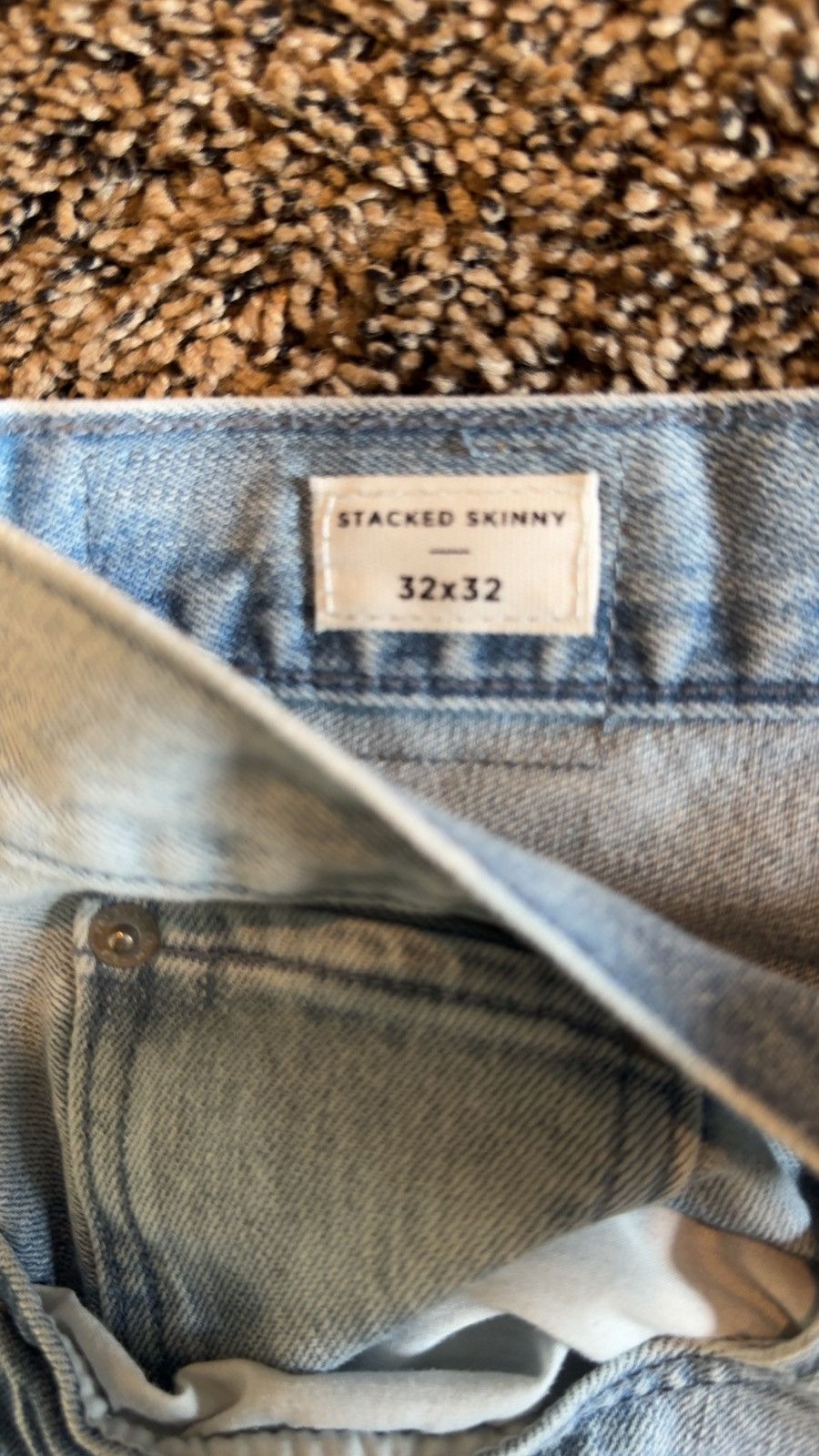 Pacsun Stacked Skinny Ripped Jeans Size US 32 / EU 48 - 3 Thumbnail
