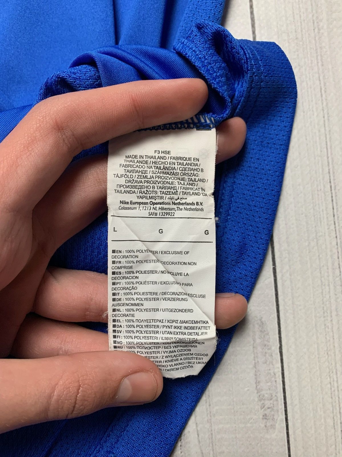 Nike × Vintage Vintage Nike Porto soccer jersey size L Size US L / EU 52-54 / 3 - 5 Thumbnail