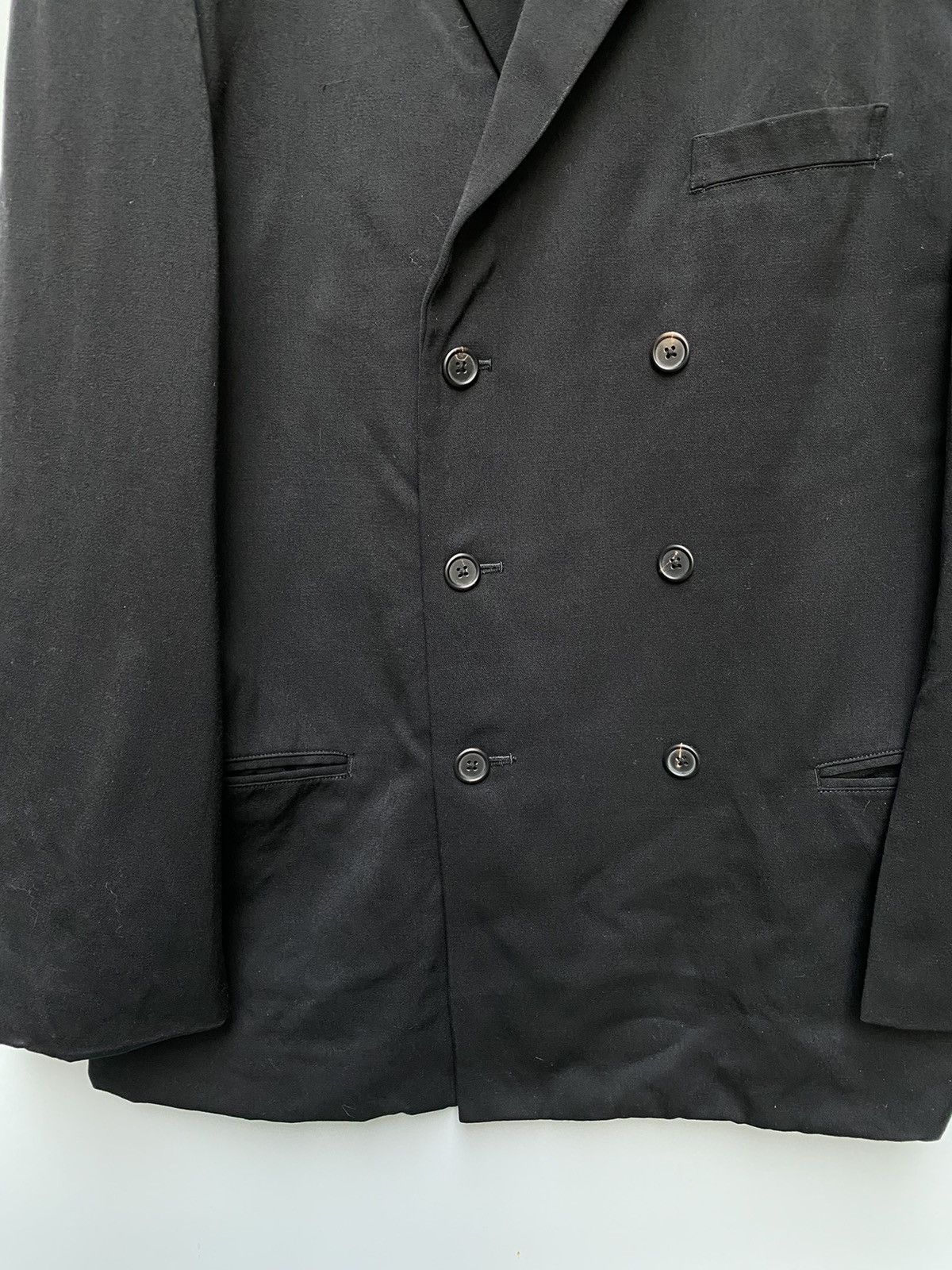 Yohji Yamamoto A/W 2002- Y’s For Men- Double Breasted Blazer Size US L / EU 52-54 / 3 - 5 Thumbnail