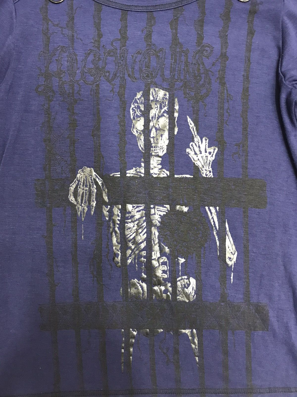 Japanese Brand ALGONQUINS Japan Streetwear Seditionaries Punk Shirt Size XS / US 0-2 / IT 36-38 - 4 Thumbnail
