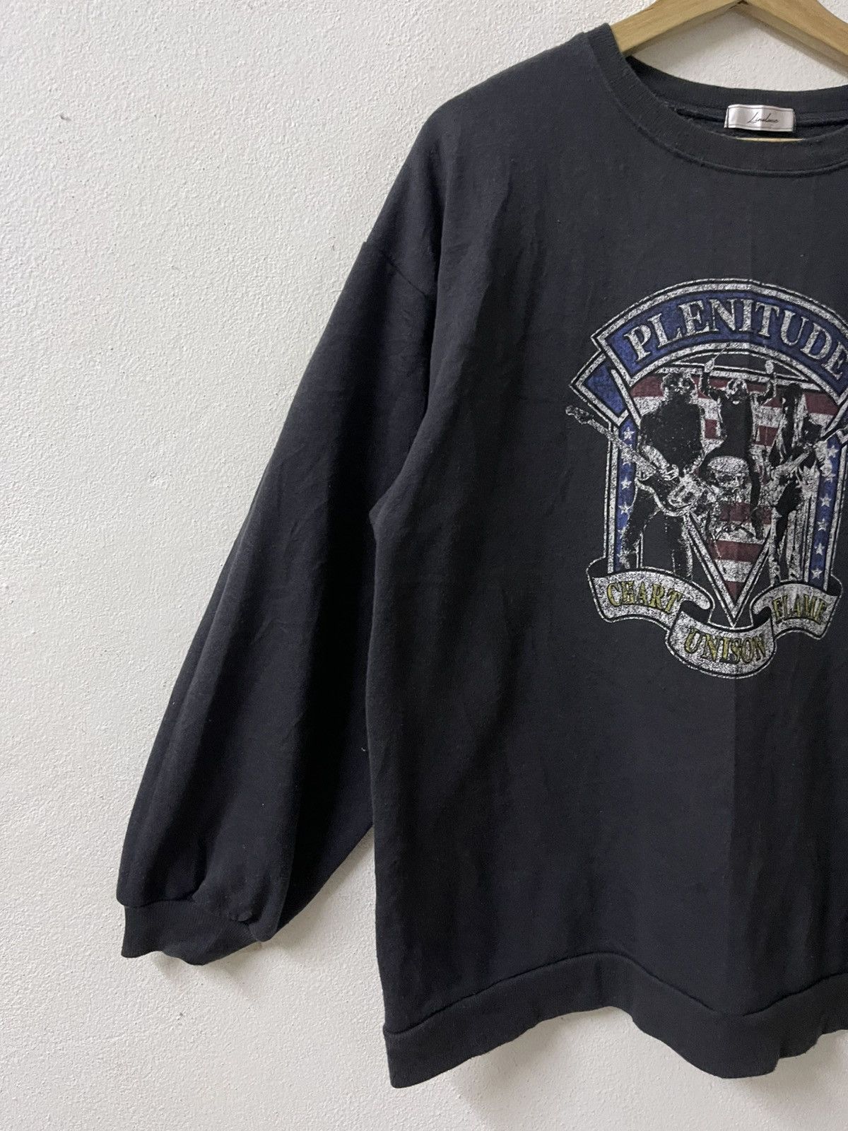 Vintage Vintage Graphic PLENITUDE Sweatshirt Size US L / EU 52-54 / 3 - 3 Thumbnail
