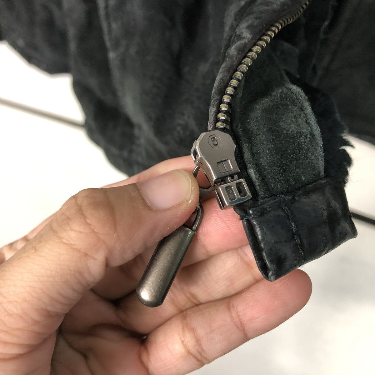 Japanese Brand 🔥VINTAGE LEATHER JACKET FUR BLANKET MAURICES ISSEY MIYAKE Size US M / EU 48-50 / 2 - 21 Thumbnail