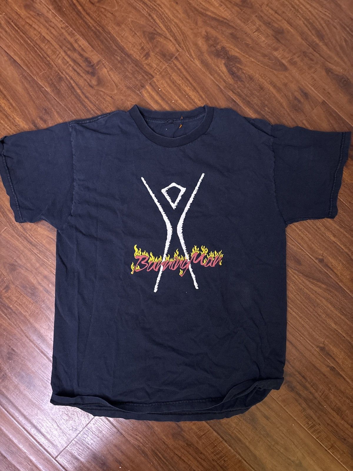 Vintage Vintage burning man logo shirt Size US L / EU 52-54 / 3 - 1 Preview
