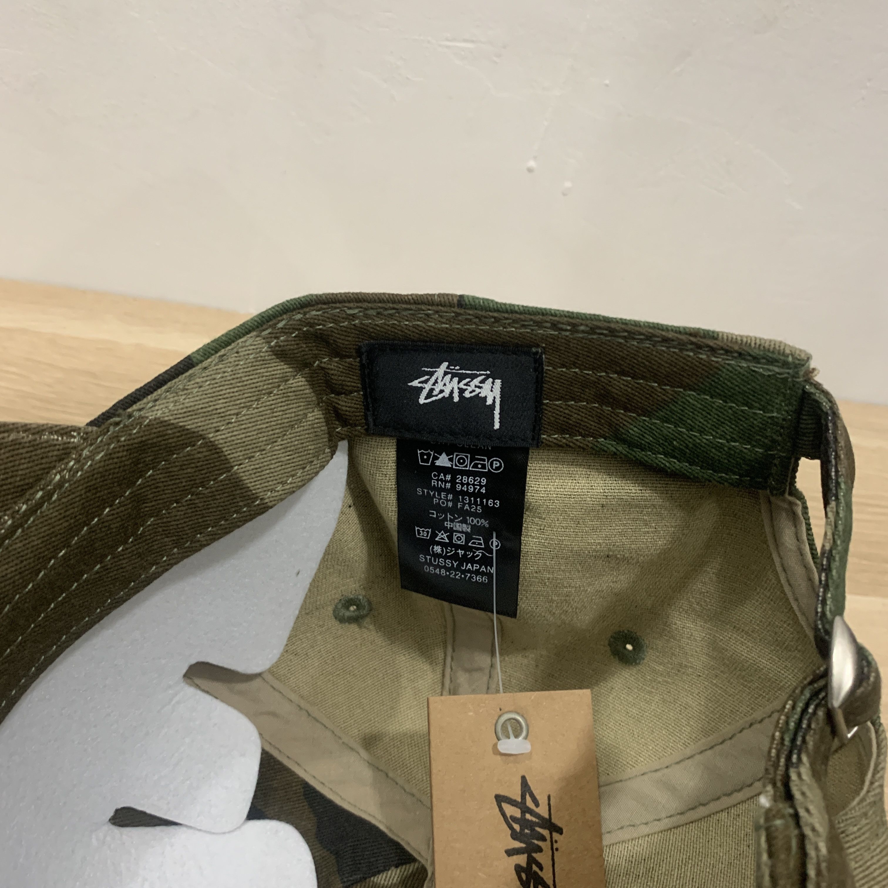 Stussy Stussy basic washed low pro cap Size ONE SIZE - 5 Thumbnail