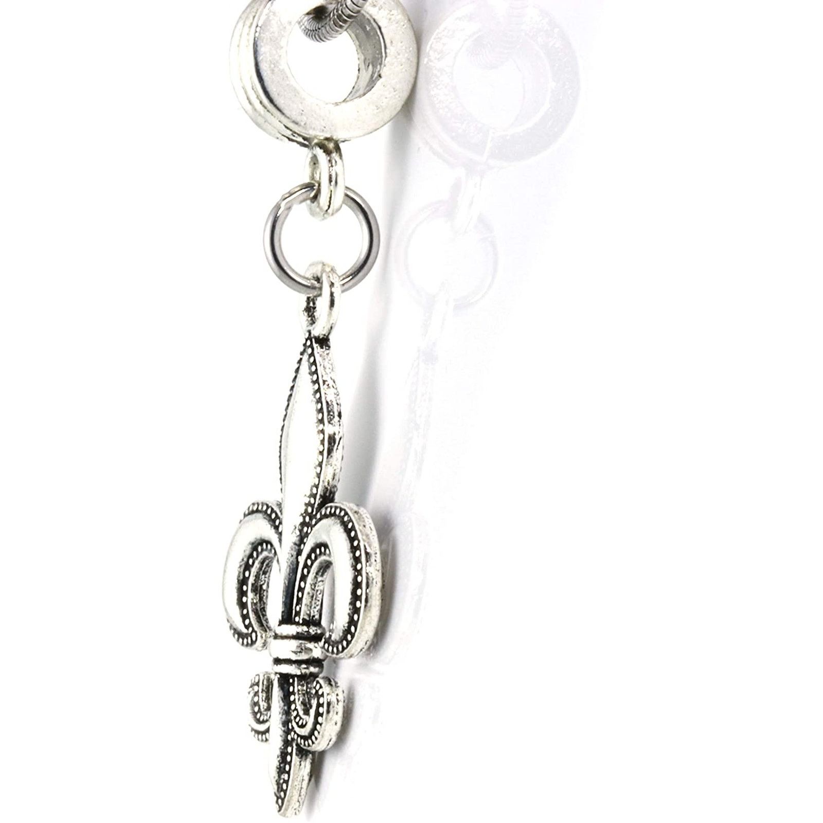 & Other Stories Fleur de Lis Necklace - Mardi Gras Necklace Size ONE SIZE - 6 Thumbnail