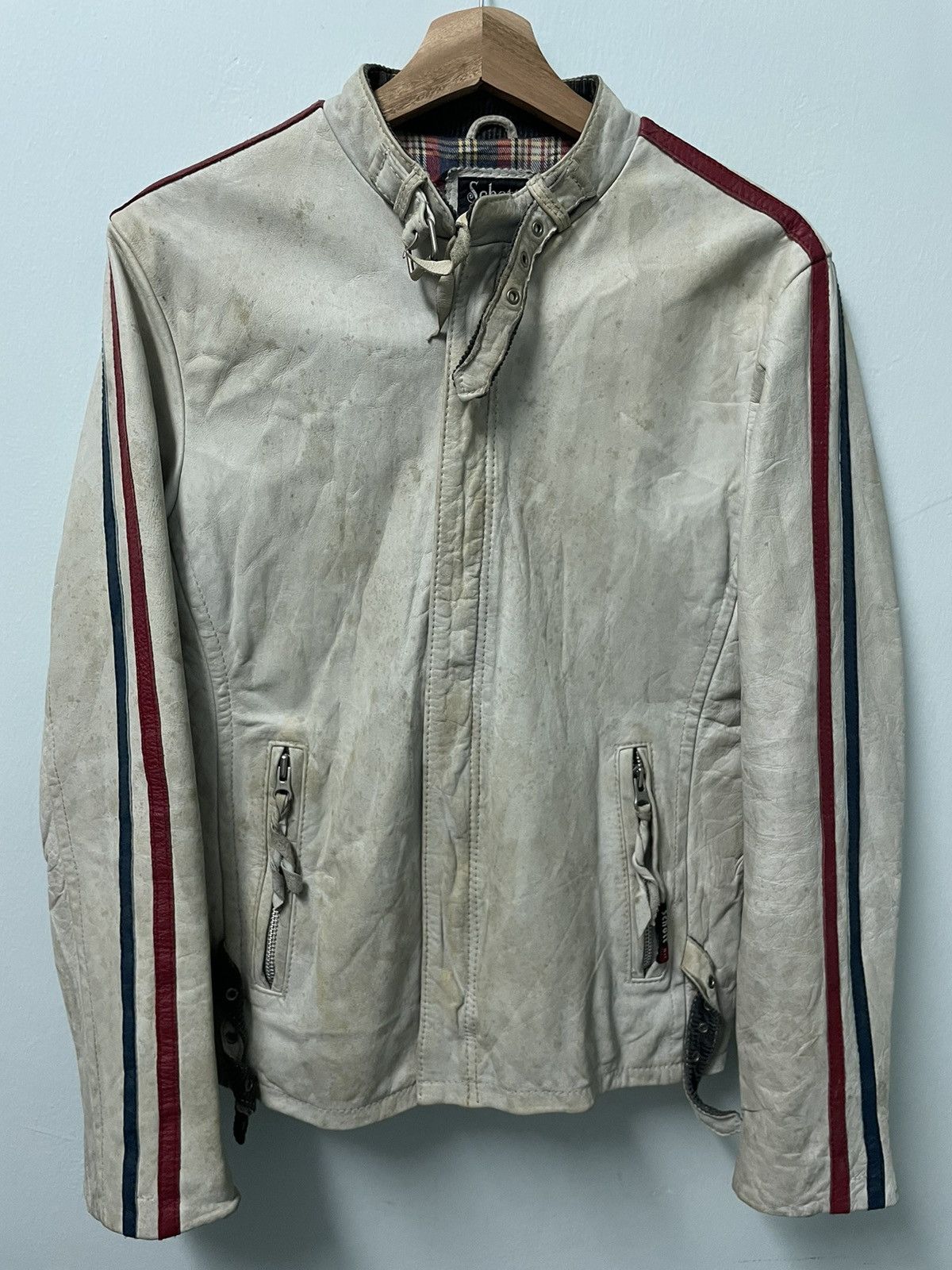 Schott Schott NYC Moto Riders Cowhide Leather Jacket Size US M / EU 48-50 / 2 - 2 Thumbnail