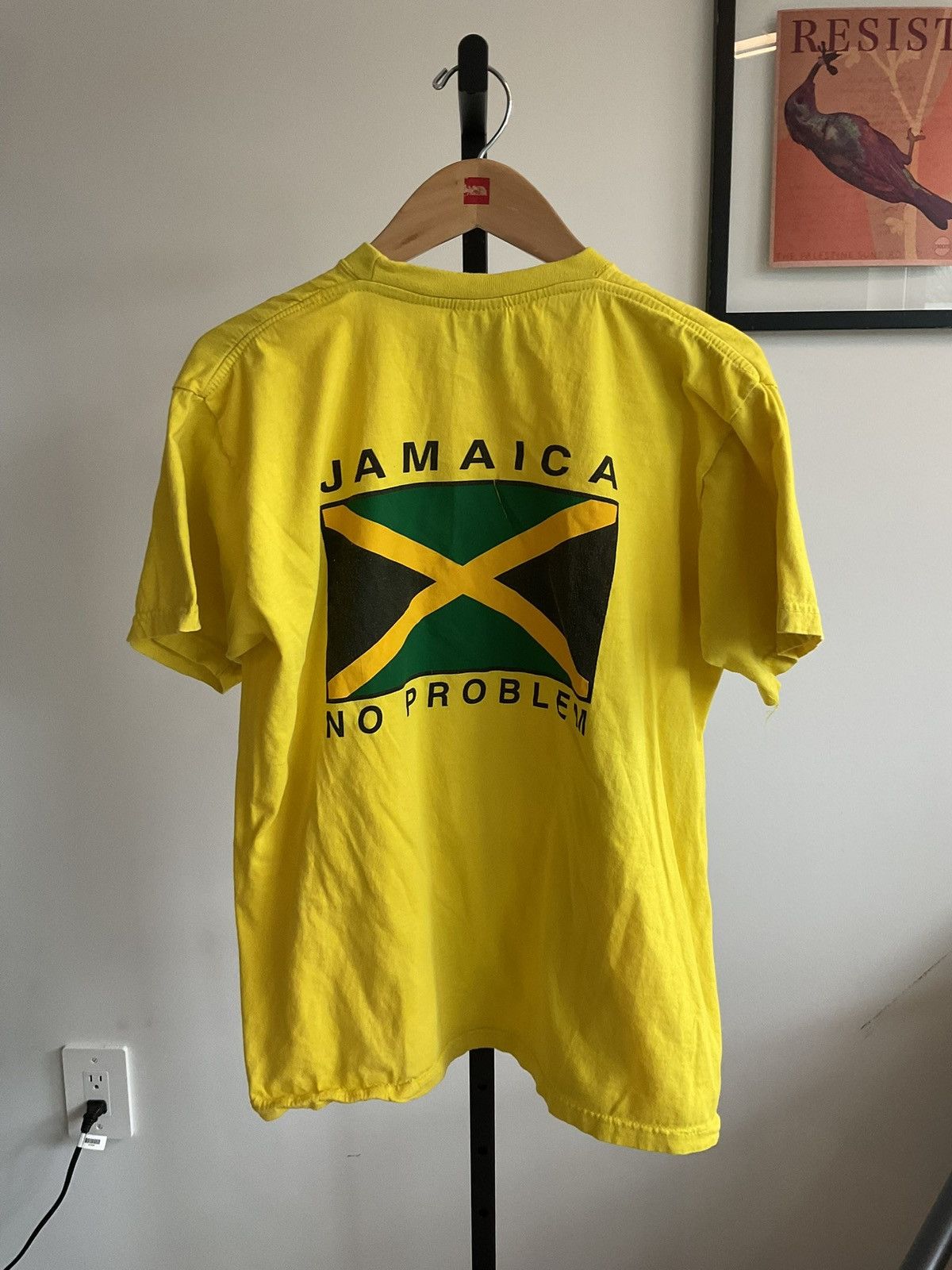 Vintage Vintage 90s Jamaica No Problem Souvenir T Shirt Size US L / EU 52-54 / 3 - 1 Thumbnail