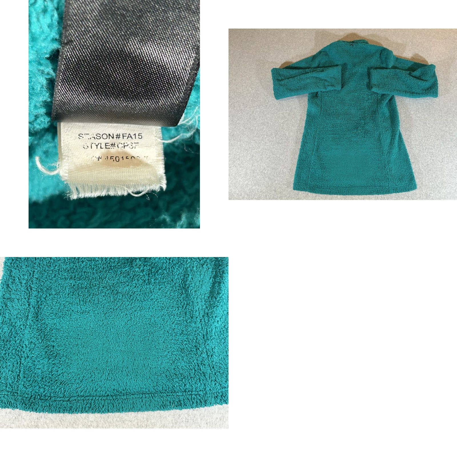 The North Face The North Face Jacket Womens S Teal Osito Parka Fleece Full Zip Coat Outdoor Size S / US 4 / IT 40 - 8 Thumbnail