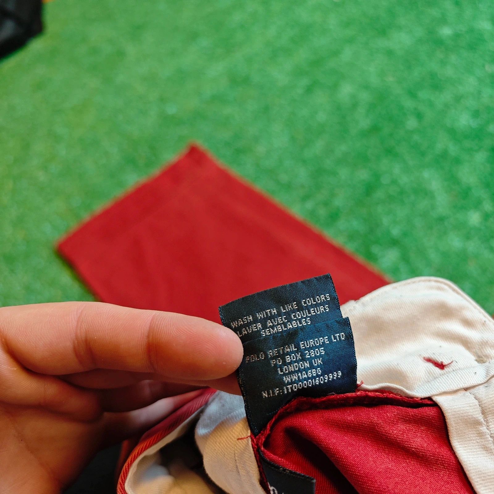 Polo Ralph Lauren × Vintage Vintage Polo Ralph Lauren Chino Pants 30x32 red trousers Size US M / EU 48-50 / 2 - 12 Thumbnail