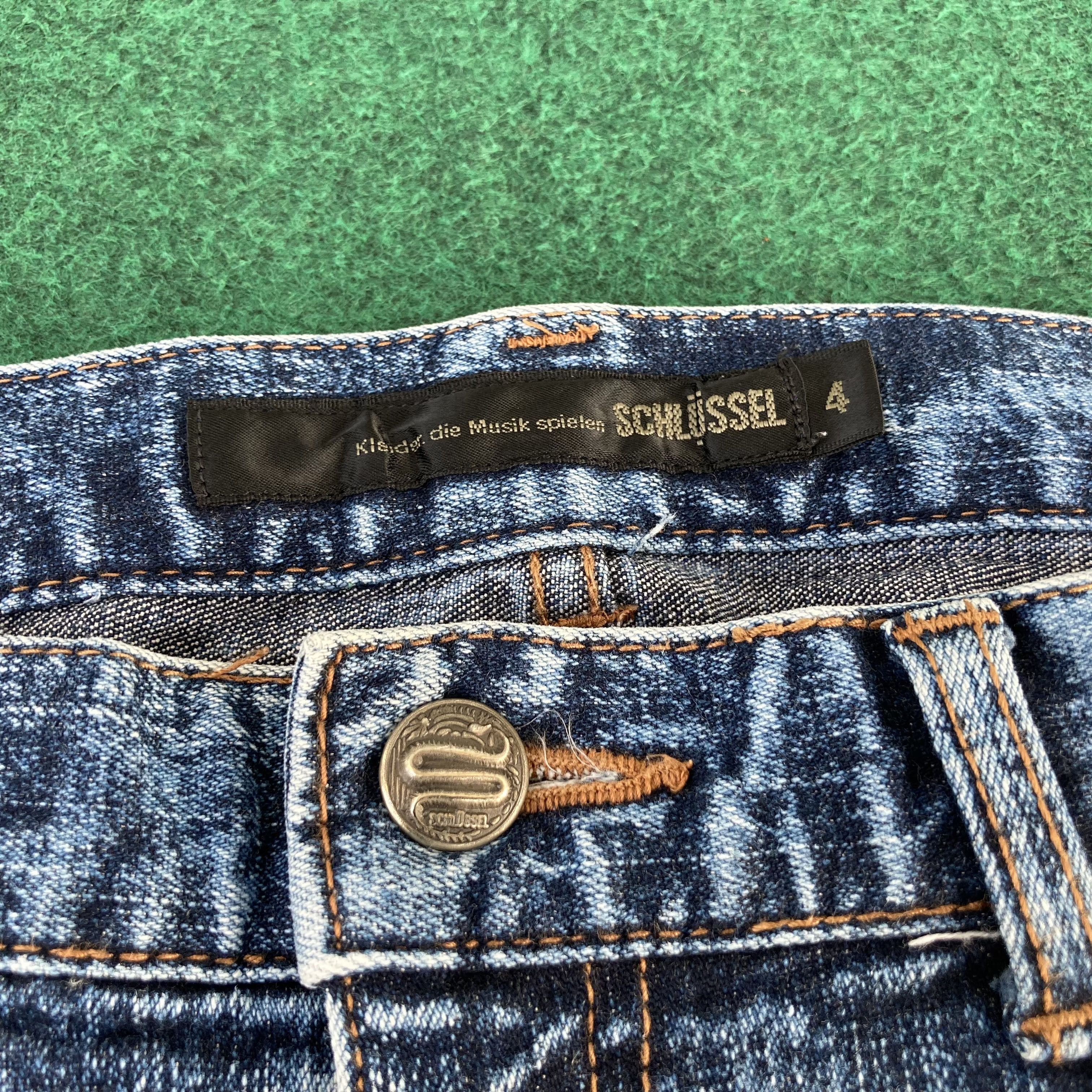 Japanese Brand × Schlussel Vtg Schlussel Men's Bootcut Flare Jeans Size US 34 / EU 50 - 4 Thumbnail