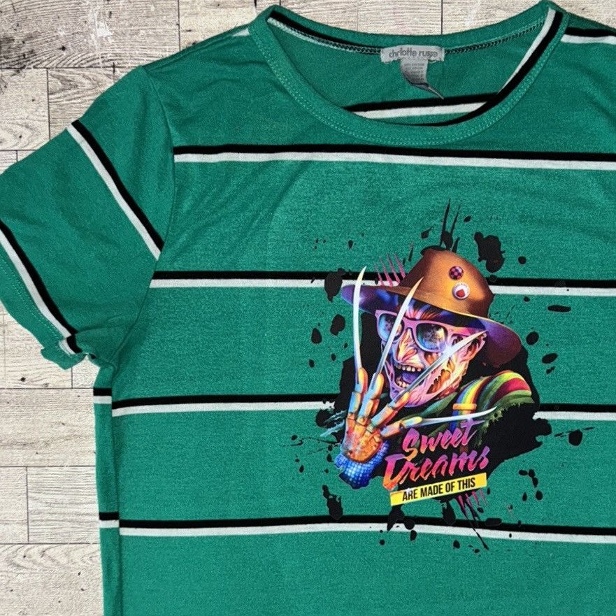 Vintage Freddy, Sweet Dreams, Y2K, Upcycled, Short Sleeve Tee Size M / US 6-8 / IT 42-44 - 7 Thumbnail