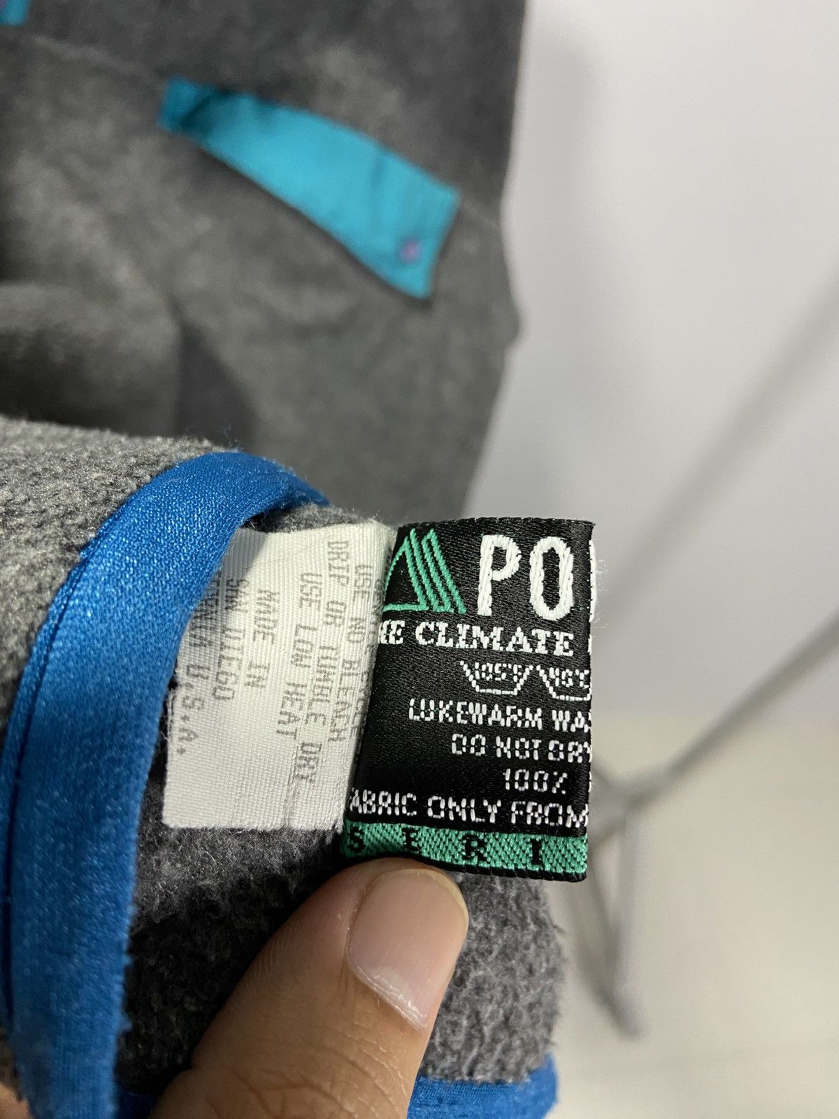 Polartec × Vintage Vintage Thousand Mile Boxy fleece half button jacket Size US S / EU 44-46 / 1 - 5 Thumbnail
