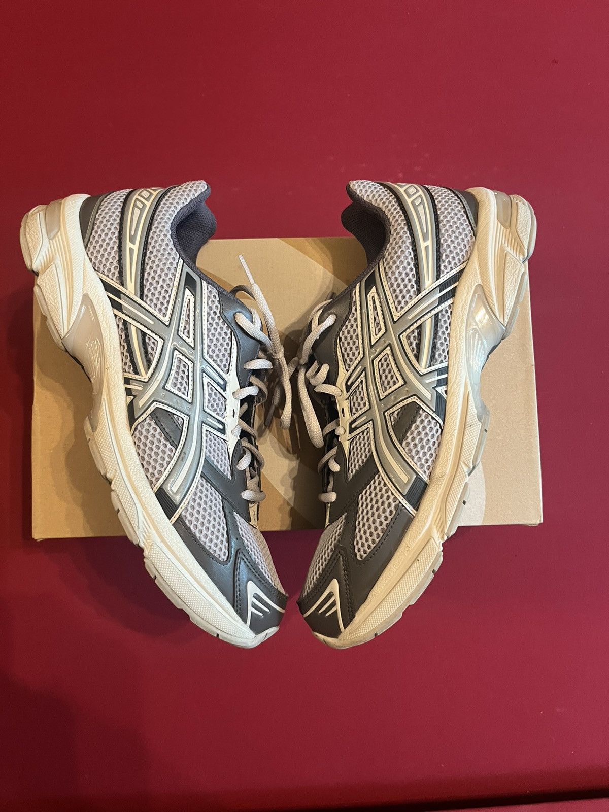 Asics ASICS gel oyster grey Size US 11.5 / EU 44-45 - 2 Thumbnail