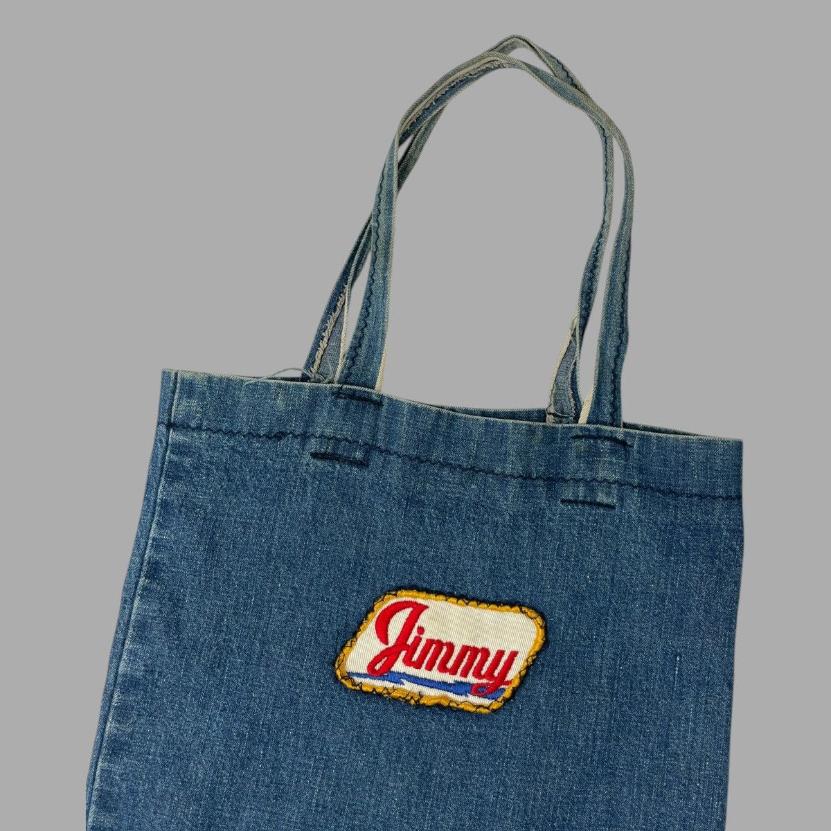 Vintage Vintage 1960s selvage denim bag Size ONE SIZE - 3 Thumbnail
