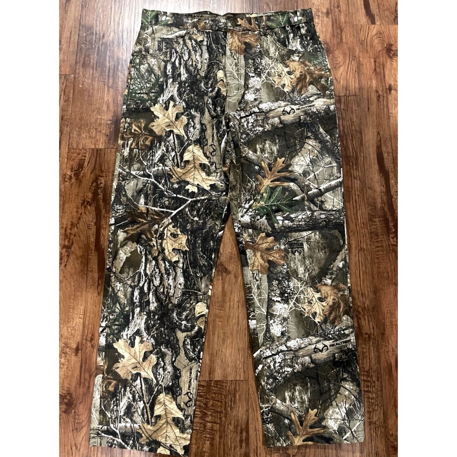 Realtree Gamehide Jeans 38x32 Realtree Edge Camouflage Pockets Cotton Regular Men Shirt Size US 38 / EU 54 - 4 Thumbnail