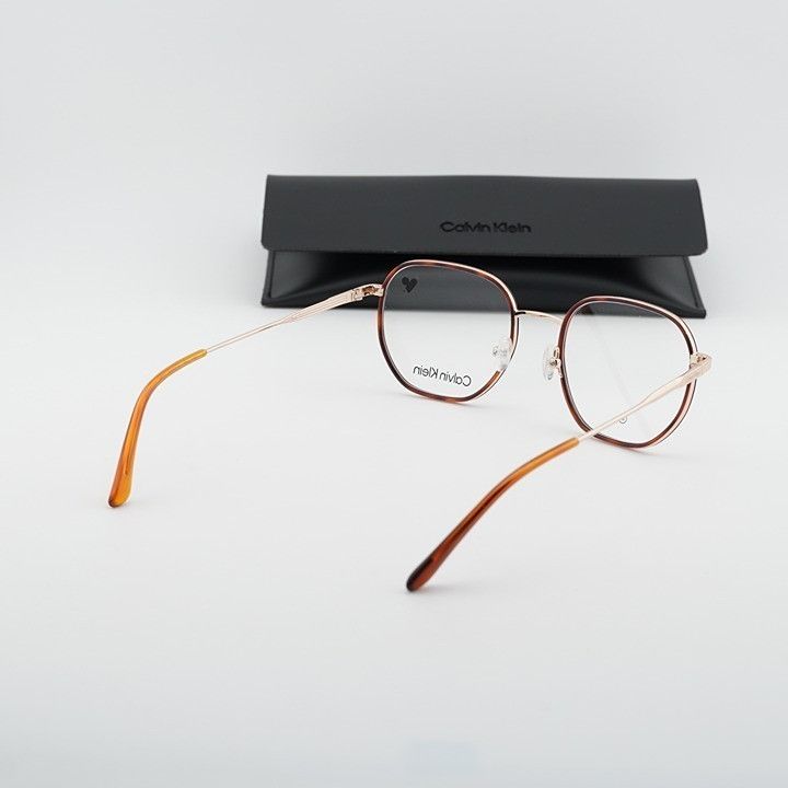 Calvin Klein Calvin Klein CK24113 265 Unisex Eyeglasses Tortoise 50mm Size ONE SIZE - 10 Thumbnail