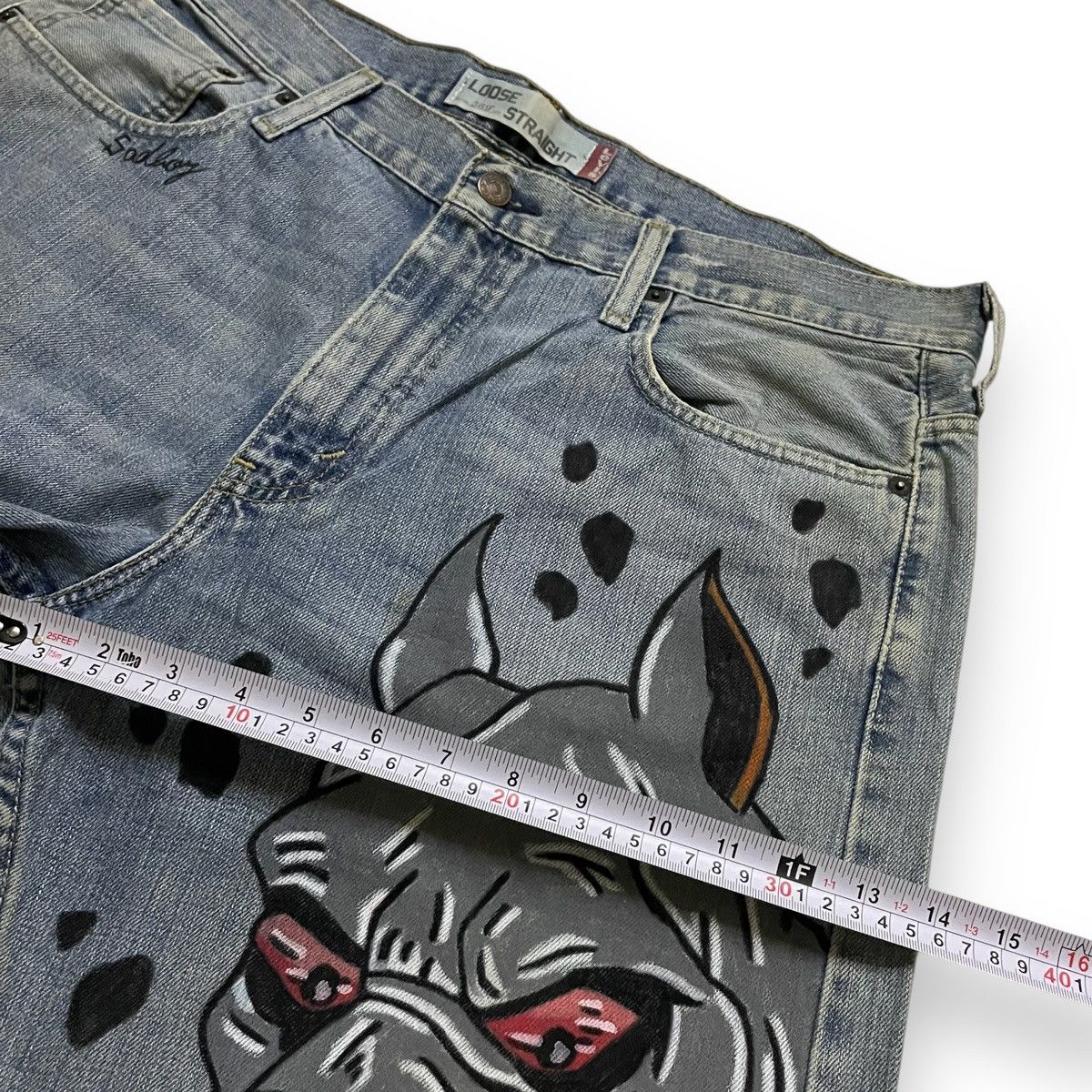 Levi's ORIGINAL LEVIS LOT569 LOOSE STRAIGHTCUT CUSTOM (37×45) Size US 37 - 11 Thumbnail