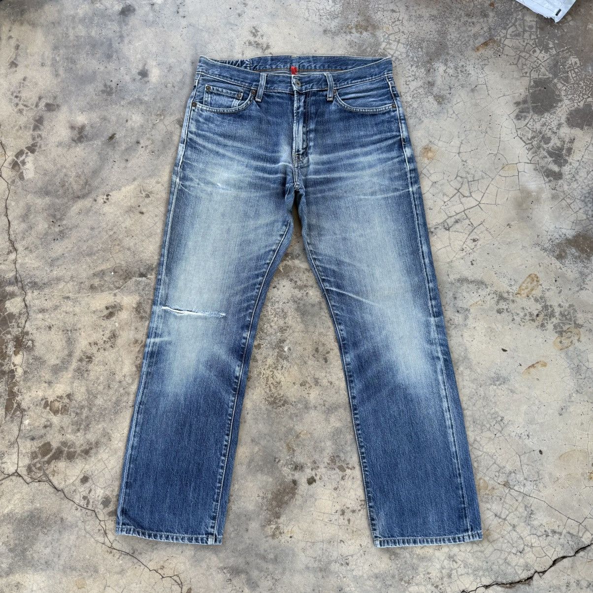 Japanese Brand VINTAGE JAPANESE FADED RIPPED JEANS DENIM PANTS Size US 34 / EU 50 - 2 Thumbnail