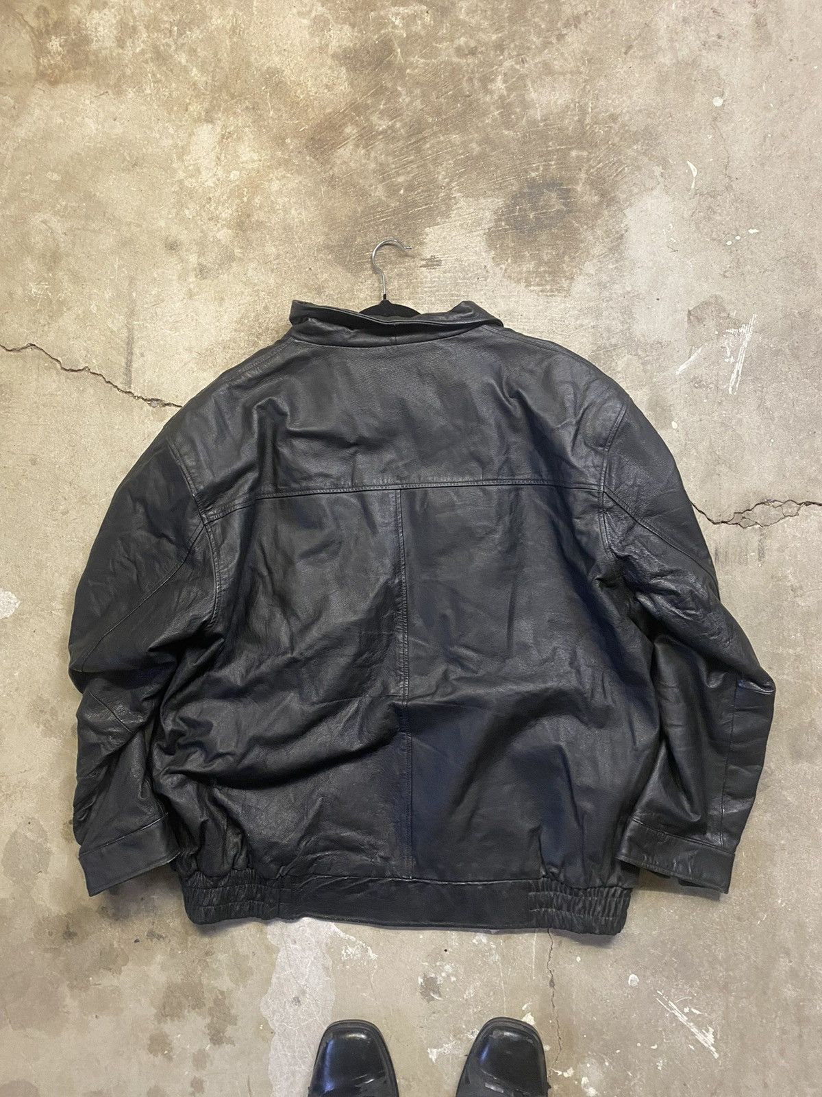 Other Leather bomber jacket paired with Size US XXL / EU 58 / 5 - 5 Thumbnail