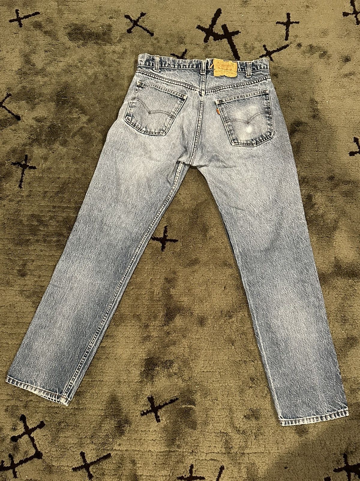 Levi's × Vintage Vintage 70’s Levi’s Orange Tab Light Wash Denim Size US 32 / EU 48 - 1 Thumbnail