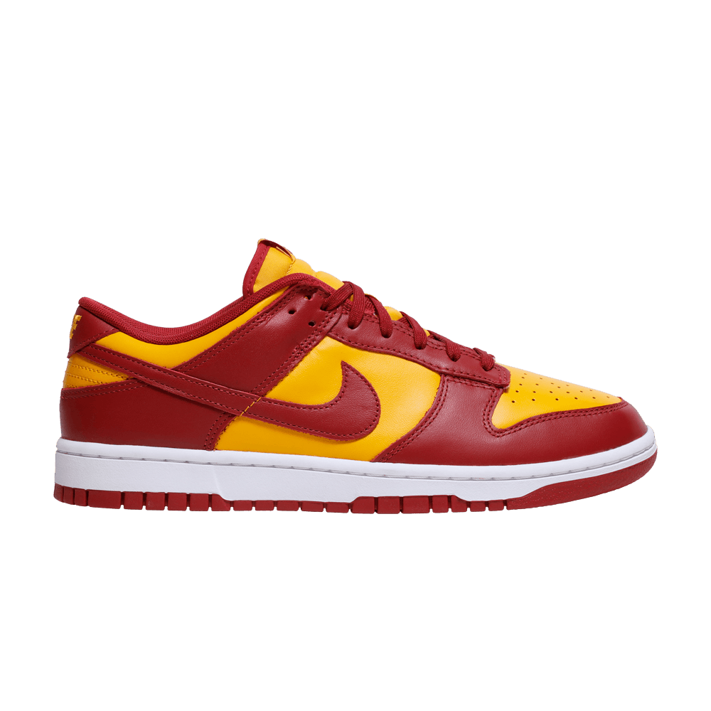 image of Nike Dunk Low USC Shoes in Red, Men's (Size 8)