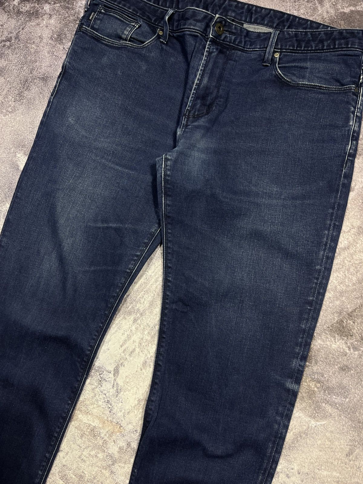 Armani Armani Jeans Metal Logo Jeans Denim Vintage Streetwear Y2K Size US 36 / EU 52 - 6 Thumbnail