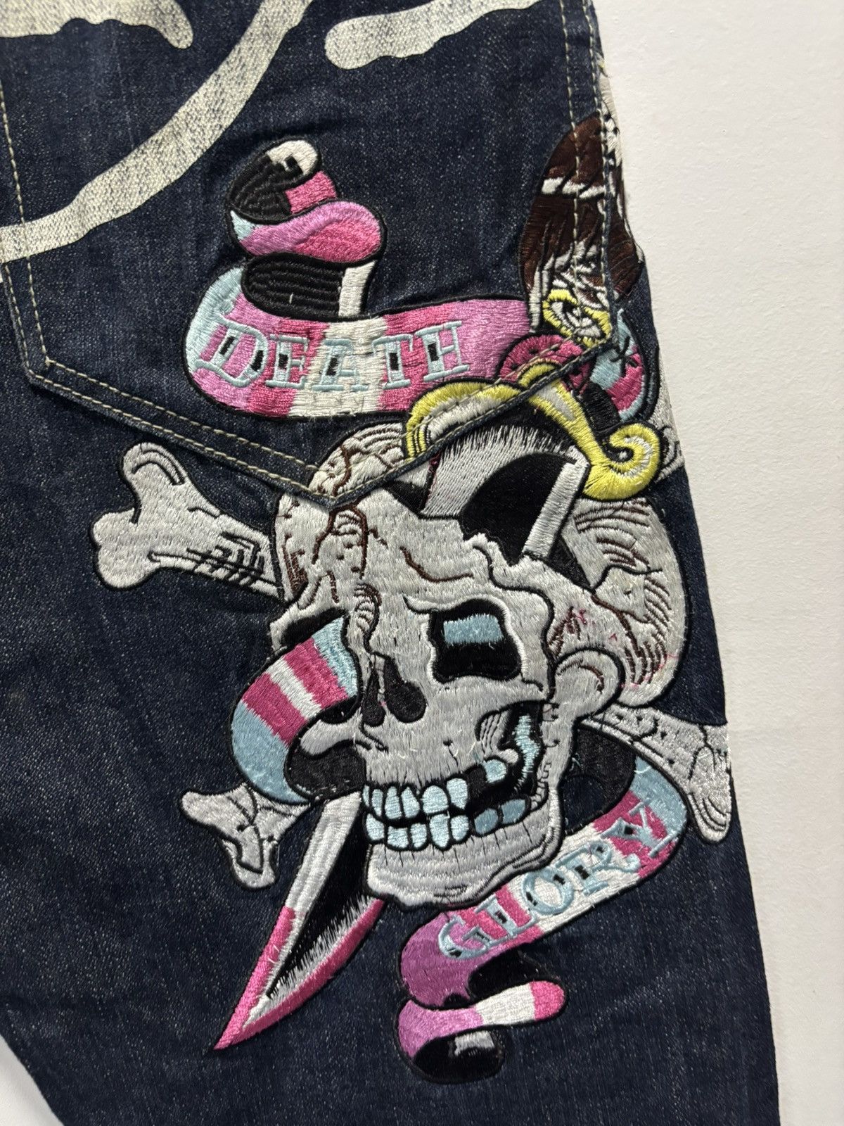 Ed Hardy Ed Hardy Embroidery Jeans Size US 32 / EU 48 - 7 Thumbnail