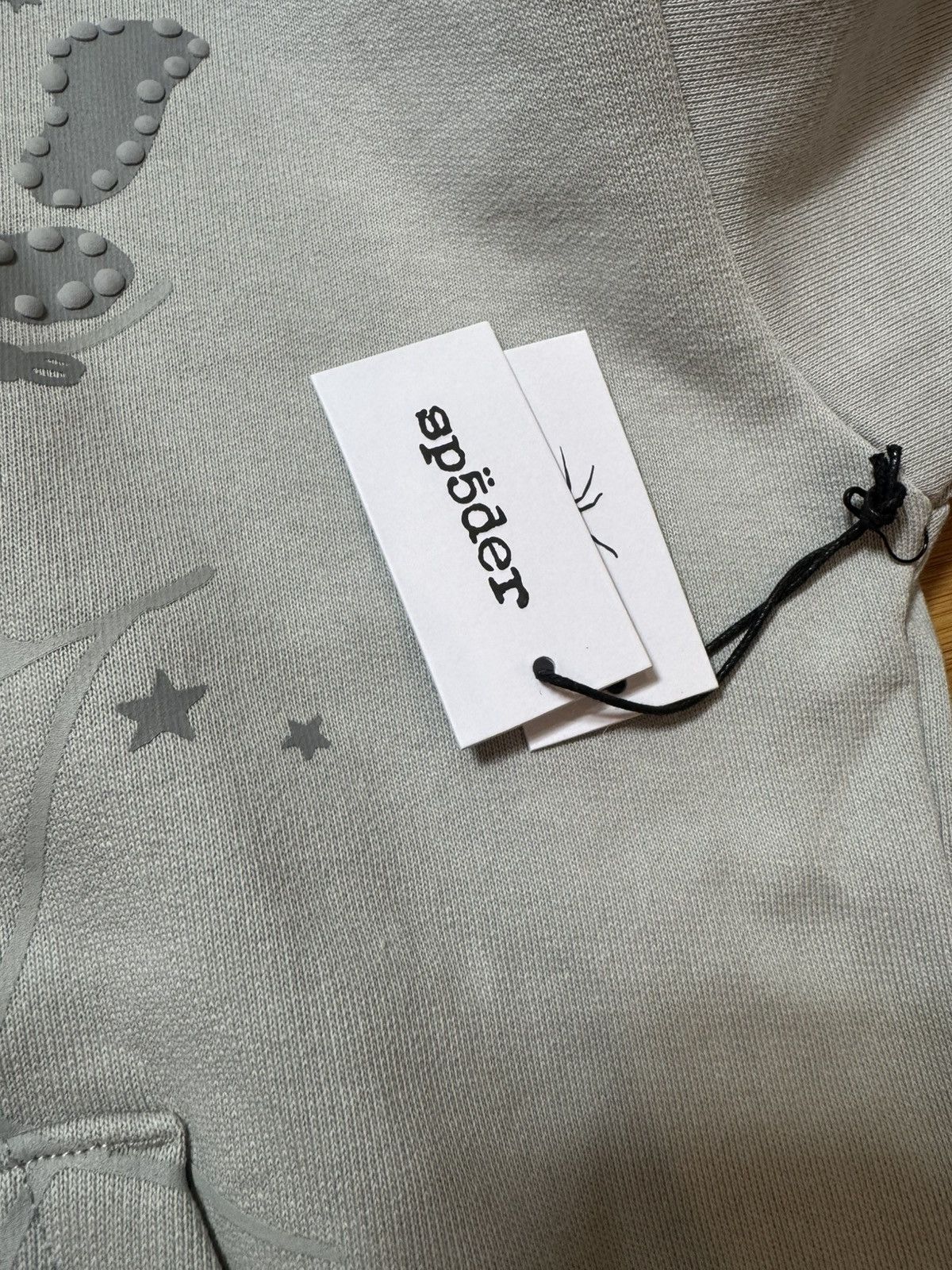 Sp5der Sp5der Tonal Punk V2 Hoodie Grey - Size Large Size US L / EU 52-54 / 3 - 12 Thumbnail