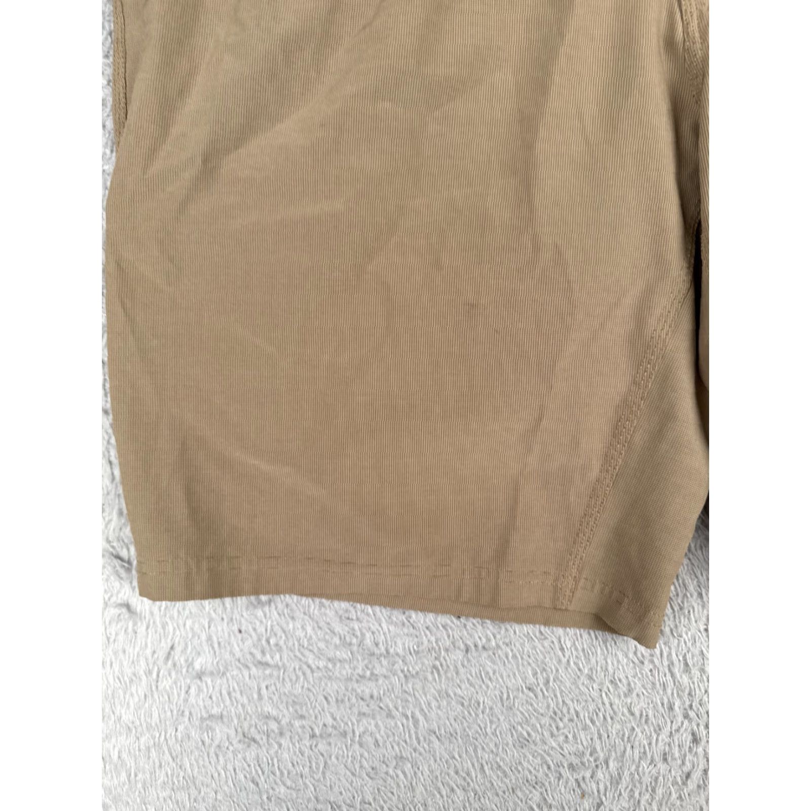 O'Neill ONeill Shorts Men 38 Beige Cargo Regular Fit Polyester Cotton Blend 38x9 Casual Beach Spring Summer 2000s Mens Size US 38 / EU 54 - 3 Thumbnail