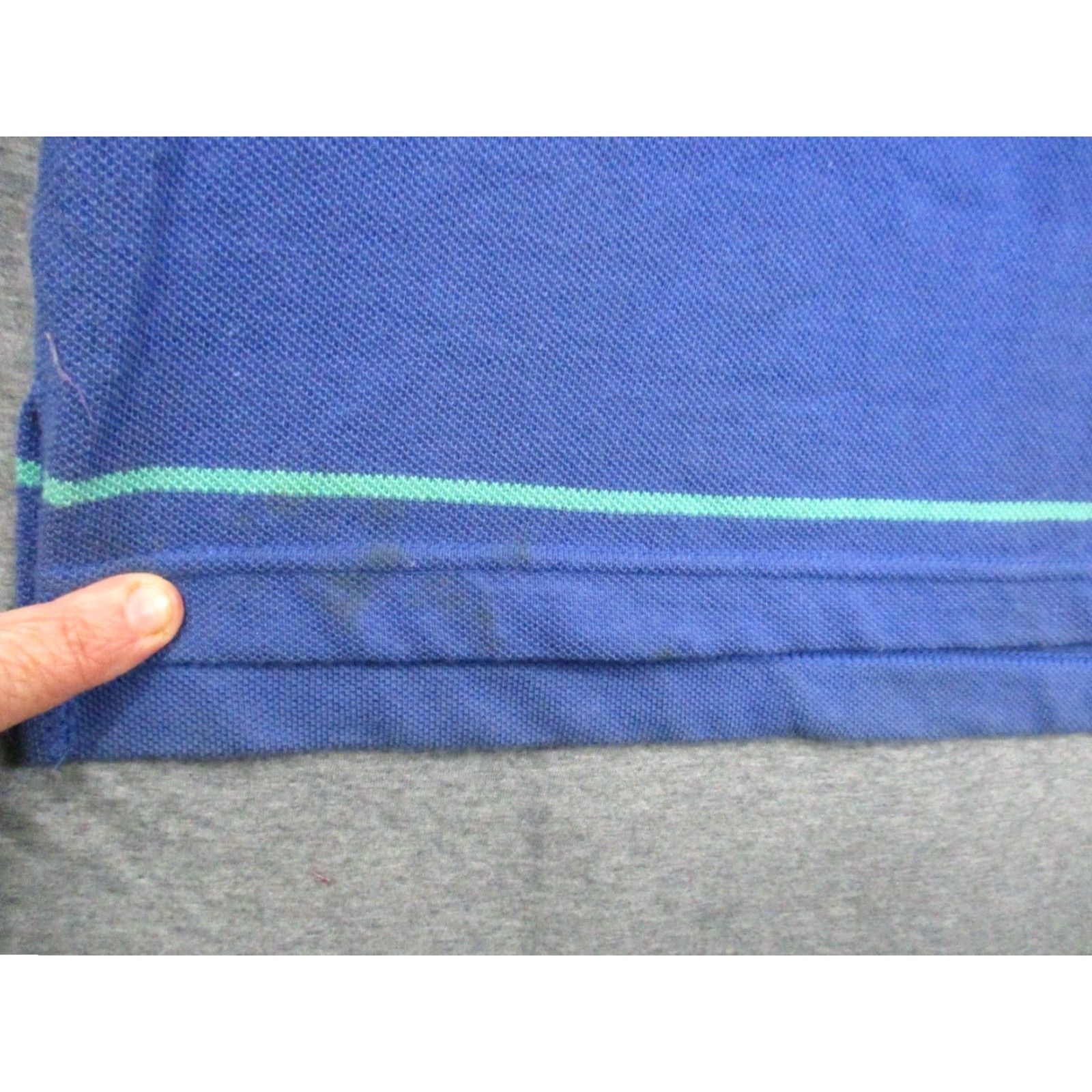 Vintage VINTAGE The Fox Collection Rugby Shirt Men’s L Striped 90s Retro Blue Shirt Mens Vintage Size US L / EU 52-54 / 3 - 6 Thumbnail