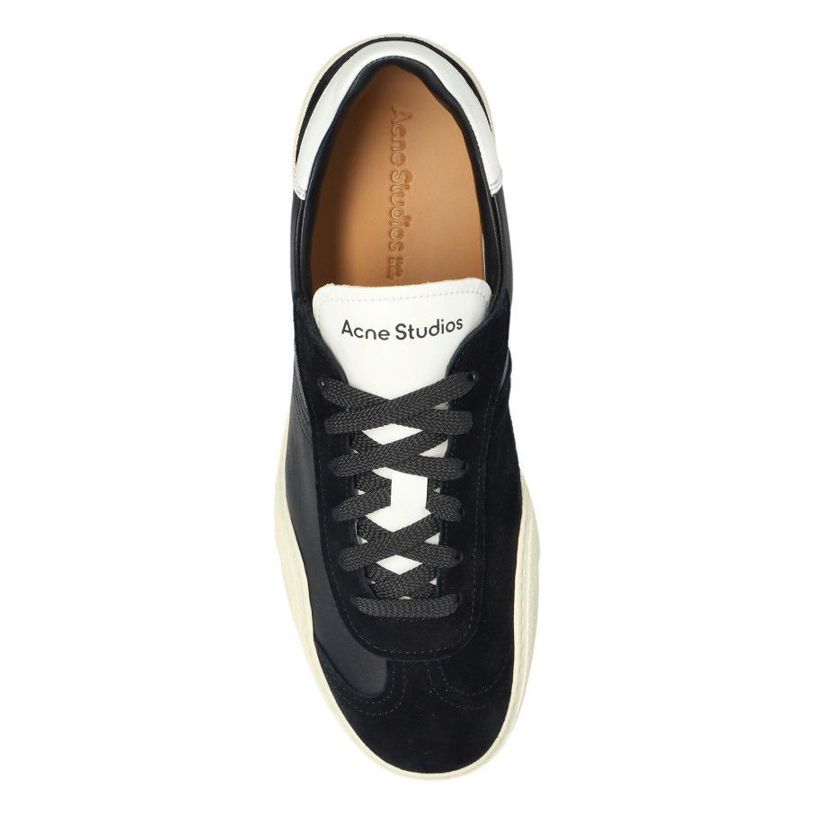 Acne Studios ACNE STUDIOS Black Leather Sneakers New & Authentic (Men's s Size US 12 / EU 45 - 5 Thumbnail