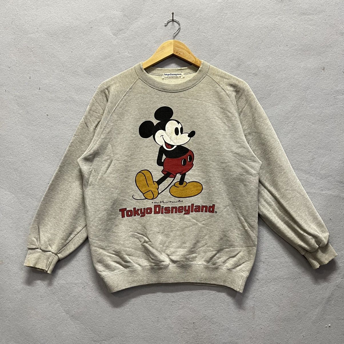 Disney Vintage Tokyo Disneyland Mickey Sweatshirt – Made in Japan Size US M / EU 48-50 / 2 - 1 Thumbnail