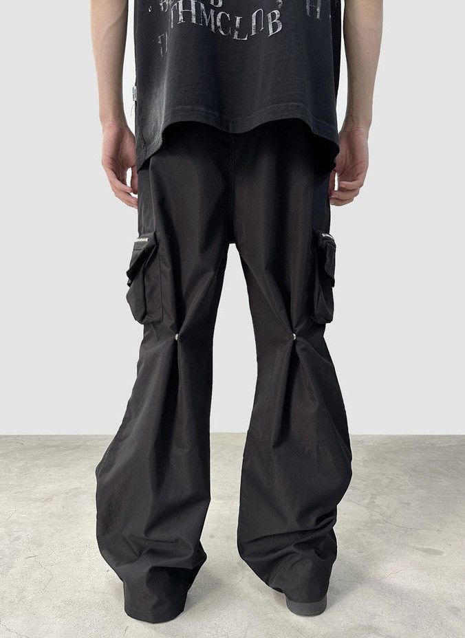 Japanese Brand × Vintage Retro punk multi-pocket pleated cargo pants Size US 32 / EU 48 - 4 Thumbnail