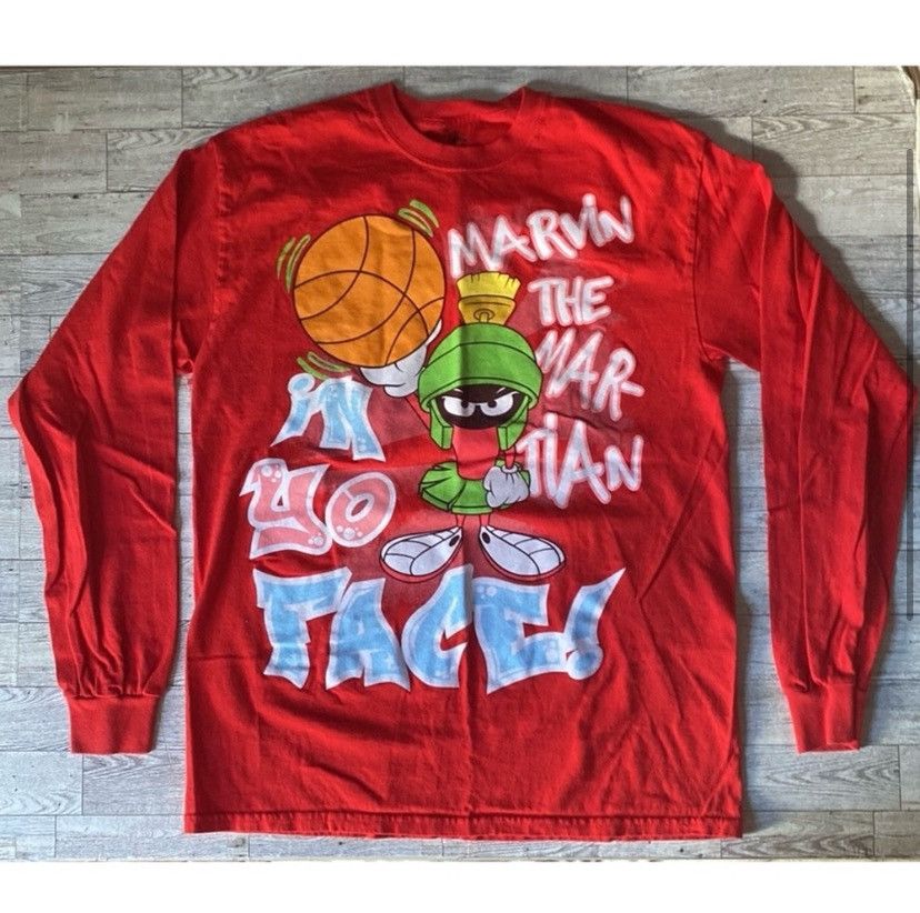 Vintage Retro, Looney Tunes, Marvin the Martian, Space Jam Size US M / EU 48-50 / 2 - 3 Thumbnail