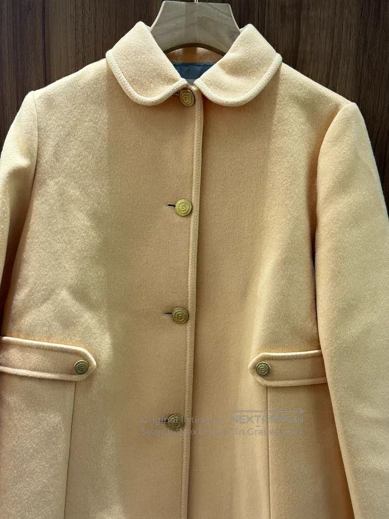 Gucci Gucci Size 12 Co-branded woollen coat Size L / US 10 / IT 46 - 3 Thumbnail