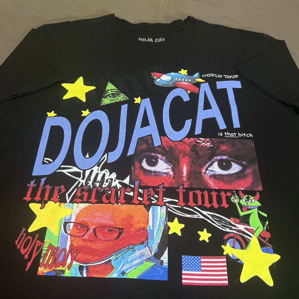 Band Tees × Rap Tees Doja Cat Tour Promo Tee 2XL R&B Hiphop Rap Pop Size US XXL / EU 58 / 5 - 4 Thumbnail