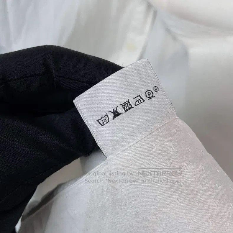 Hermes Hermes Pure Cotton Shirt, White Size S / US 4 / IT 40 - 5 Thumbnail