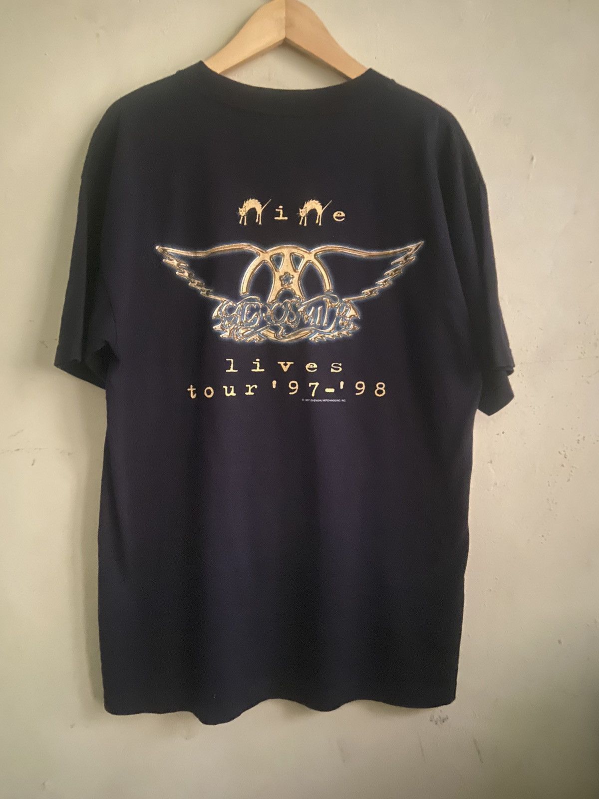 Vintage Vintage Aerosmith 1997 Size US L / EU 52-54 / 3 - 2 Thumbnail