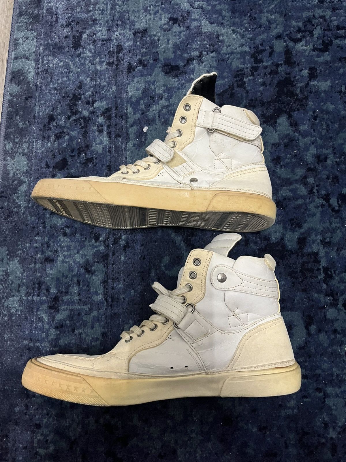 Alfredo Bannister Alfredo Bannister Hi-Top white sneaker Size US 7 / EU 40 - 2 Thumbnail