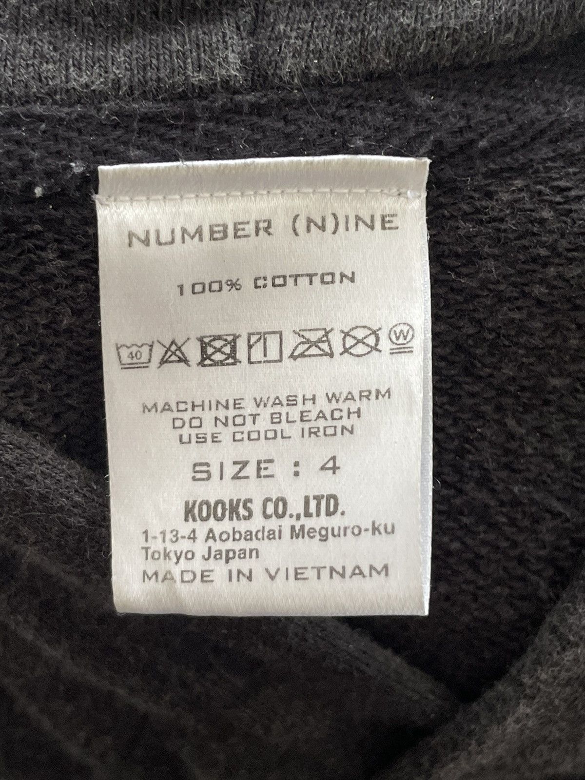Number (N)ine Number Nine Blank Generation Hoodie Size US XL / EU 56 / 4 - 4 Thumbnail