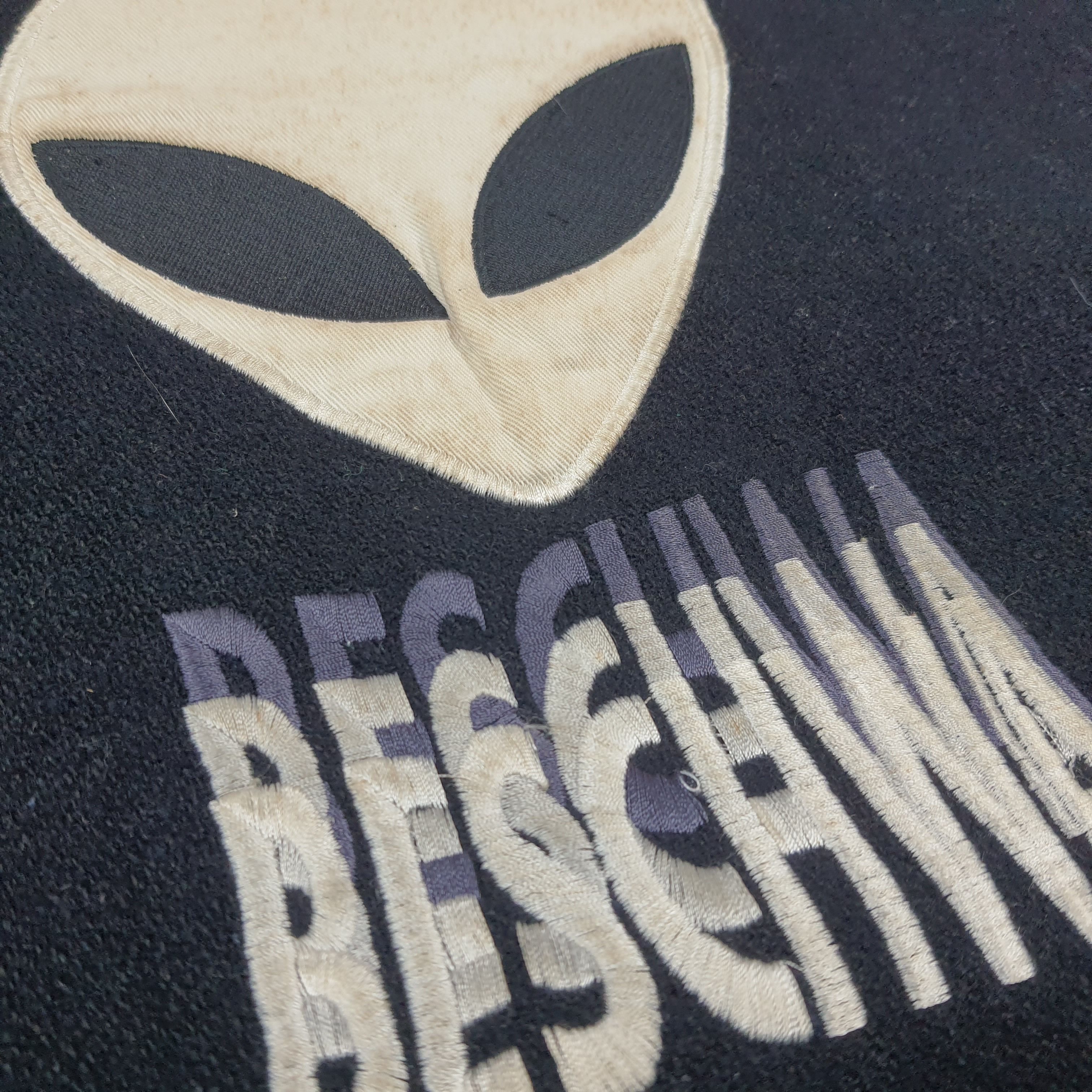 Vintage Vintage 90s Beschwa Alien Varsity Rare Bomber C290N31 Size US L / EU 52-54 / 3 - 3 Thumbnail