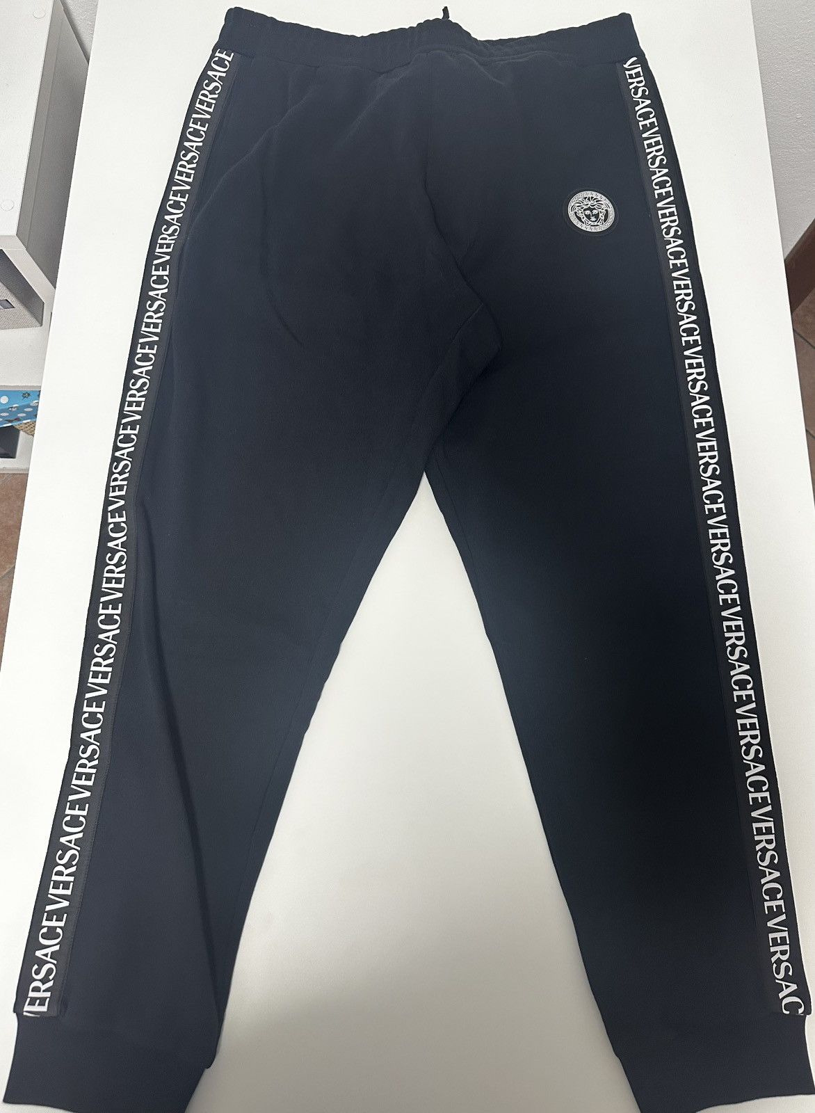 Versace Versace Black Sweatpants Size US 38 / EU 54 - 1 Thumbnail