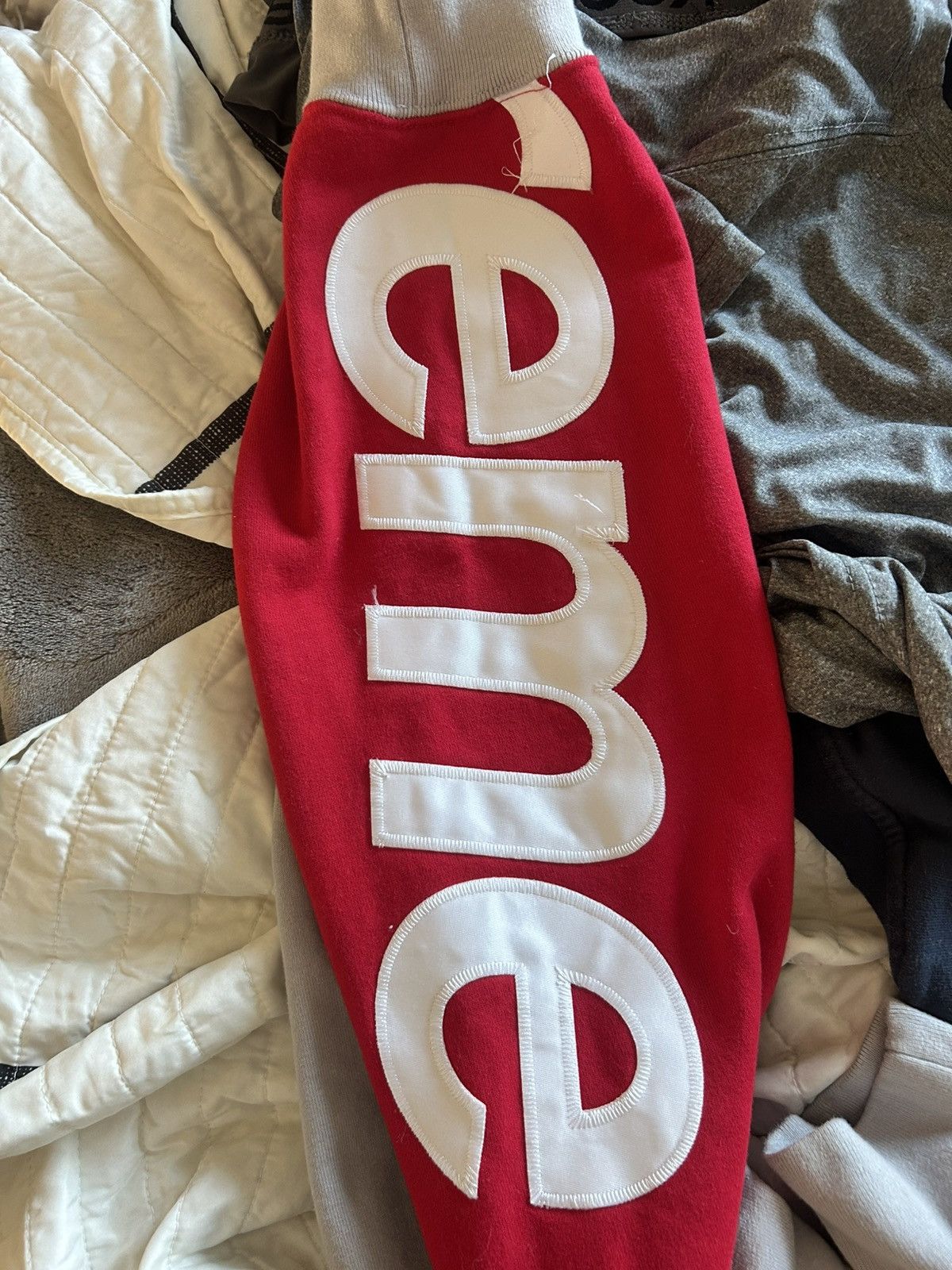 Supreme Supreme cropped panels hoodie Size US L / EU 52-54 / 3 - 7 Thumbnail
