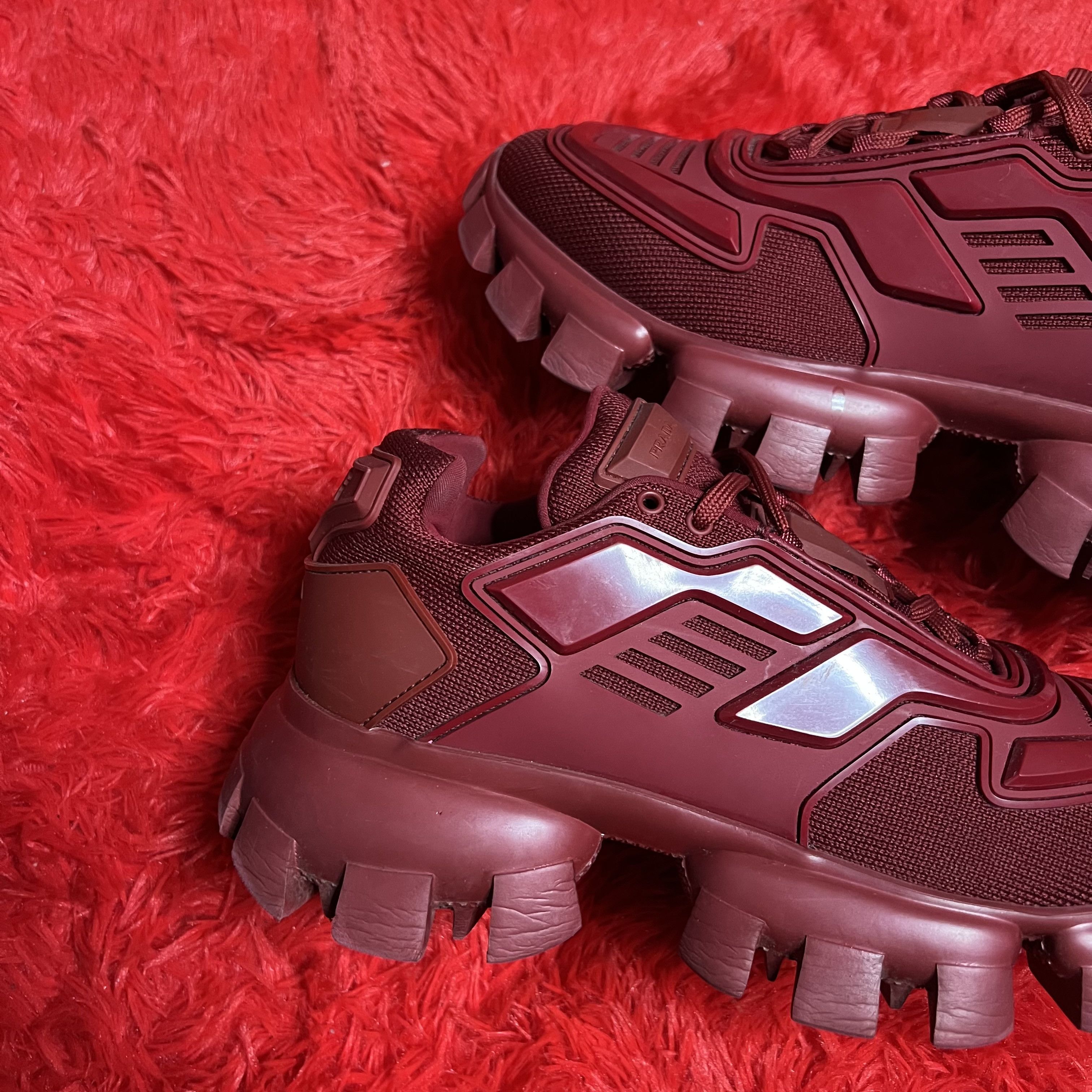 Prada Prada Cloudbust Thunder Burgundy Red Size US 8 / EU 41 - 3 Thumbnail