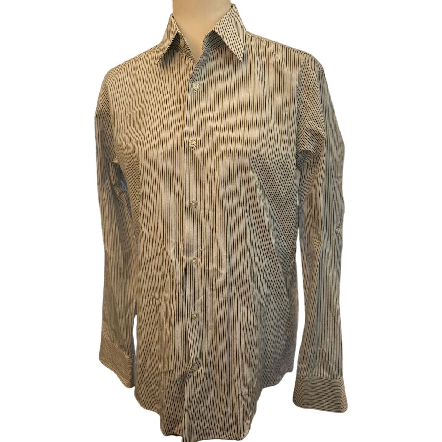 Hugo Boss Hugo Boss Regular Fit Shirt Cotton with Spread Collar Size US M / EU 48-50 / 2 - 1 Thumbnail