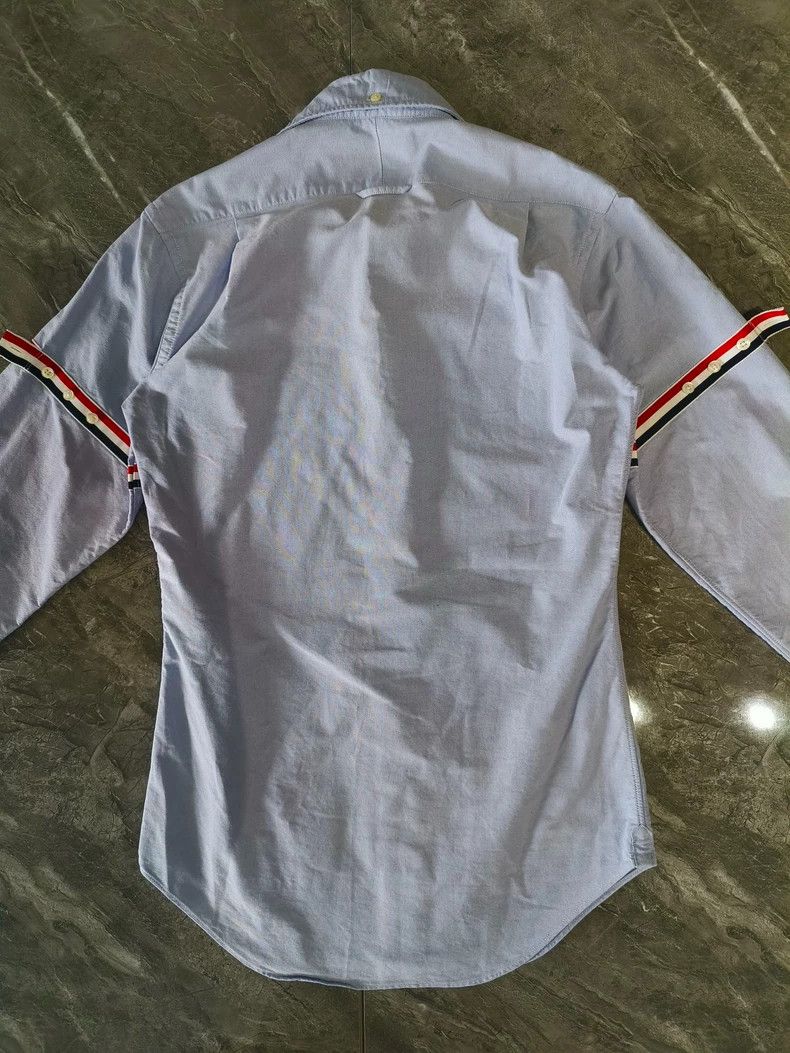 Thom Browne Thom Browne Blue double-breasted shirt Size US XS / EU 42 / 0 - 2 Thumbnail