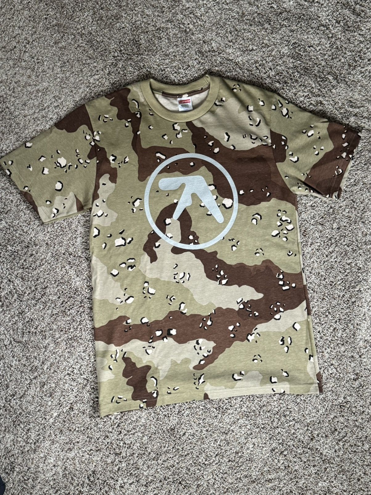 Supreme Supreme Announcing Tee Chocolate Chip Camo | Grailed