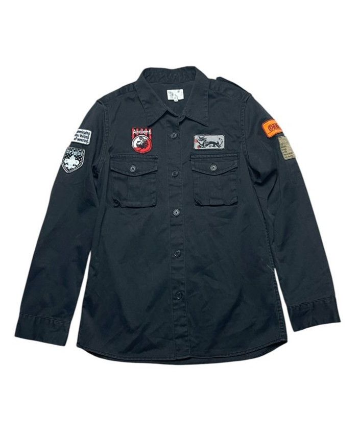 Takeo Kikuchi Takeo Kikuchi Patches Military Shirt Size US S / EU 44-46 / 1 - 1 Thumbnail